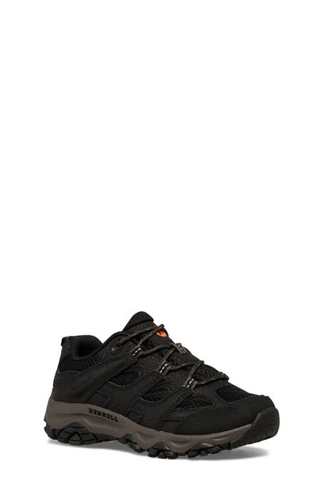 Merrell Kids' Moab 3 Low Sneaker Black at Nordstrom, M