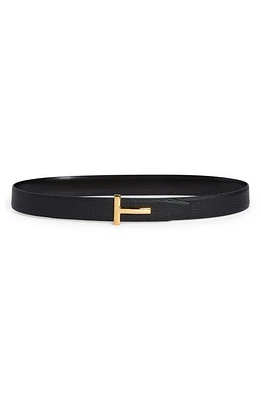 TOM FORD Smooth Leather Belt at Nordstrom,