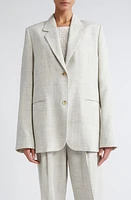 TOTEME Tailored Suit Jacket Oat Melange at Nordstrom, Us