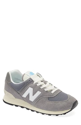 New Balance Gender Inclusive 574 Sneaker in Apollo Grey at Nordstrom, Size 19.5 Women's