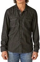 Lucky Brand Sawtooth Denim Snap-Up Western Shirt Alverson at Nordstrom,