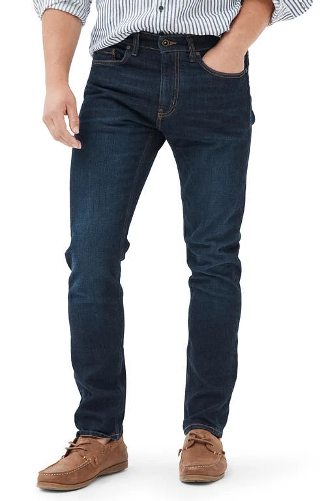 Rodd & Gunn Sutton Stretch Straight Leg Jeans Dark Blue at Nordstrom,