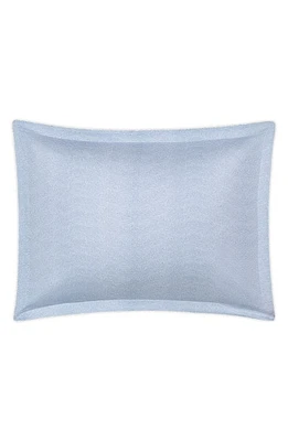 Matouk Jasper Cotton Sateen PIllow Sham in Hazy Blue at Nordstrom