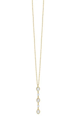 Bony Levy Aviva Drop Diamond Pendant Y-Necklace in 18K Gold at Nordstrom