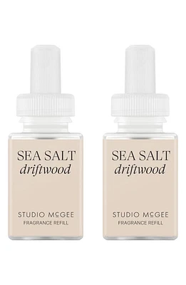 PURA x Studio McGee Sea Salt Driftwood 2-Pack Diffuser Fragrance Refills at Nordstrom