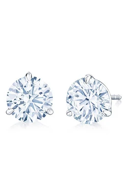 Kwiat Round Diamond & Platinum Stud Earrings - 5.03ct. in White at Nordstrom