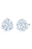 Kwiat Round Diamond & Platinum Stud Earrings - 5.03ct. in White at Nordstrom