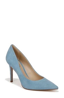 Sam Edelman Hazel Pointed Toe Pump Canary Blue at Nordstrom,