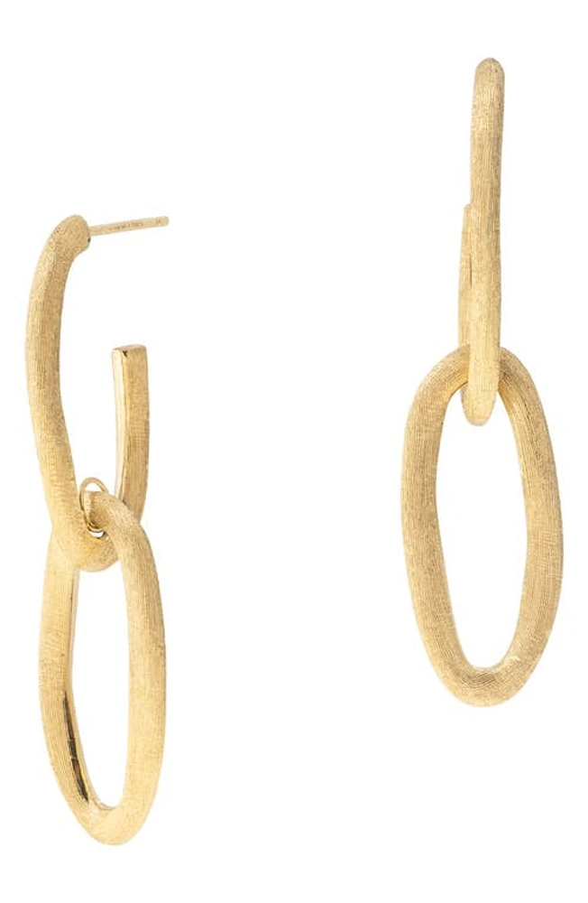 Marco Bicego Jaipur Double Link Earrings in Yellow Gold at Nordstrom