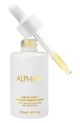 Alpha-H Liquid Gold Midnight Reboot Serum in 000, No Color at Nordstrom