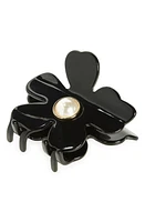 Lele Sadoughi Lily Claw Hair Clip in Jet at Nordstrom