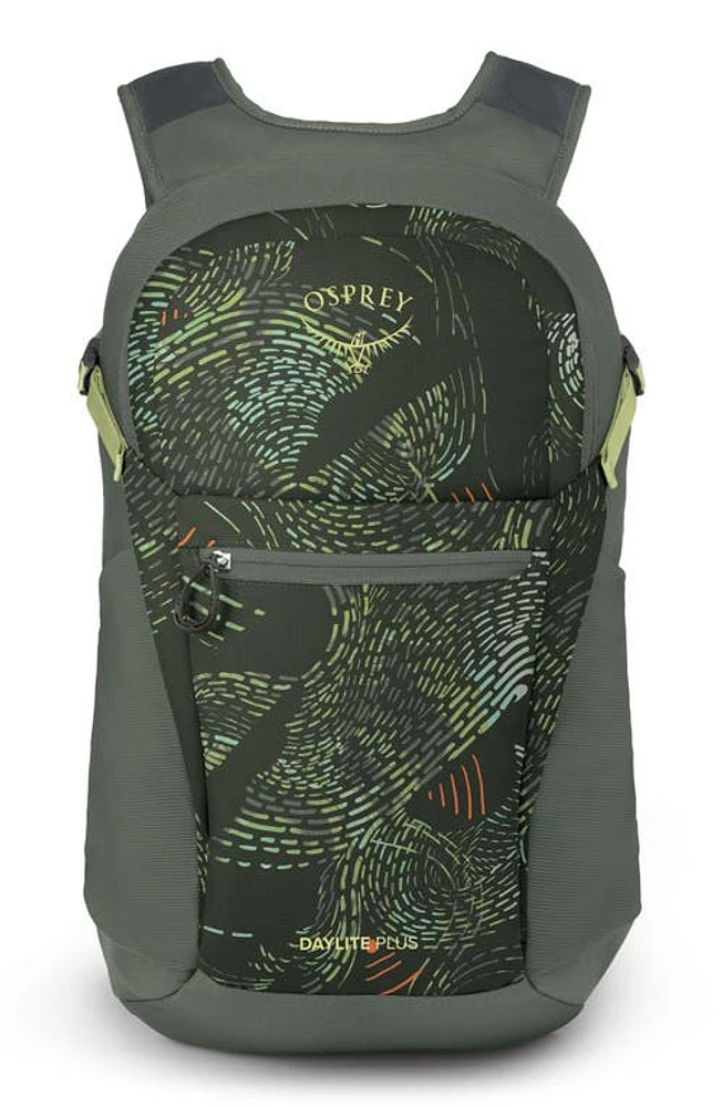 Osprey Daylite Plus Backpack in Rattan Print/Rocky Brook at Nordstrom