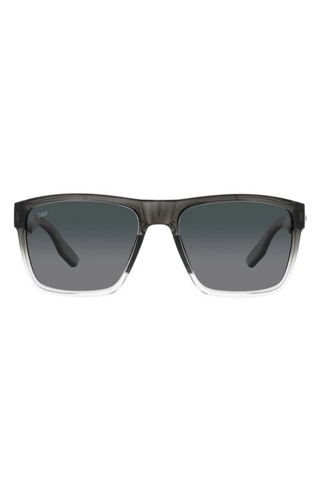 Costa Del Mar Paunch XL 59mm Gradient Square Sunglasses in Grey Gradient at Nordstrom