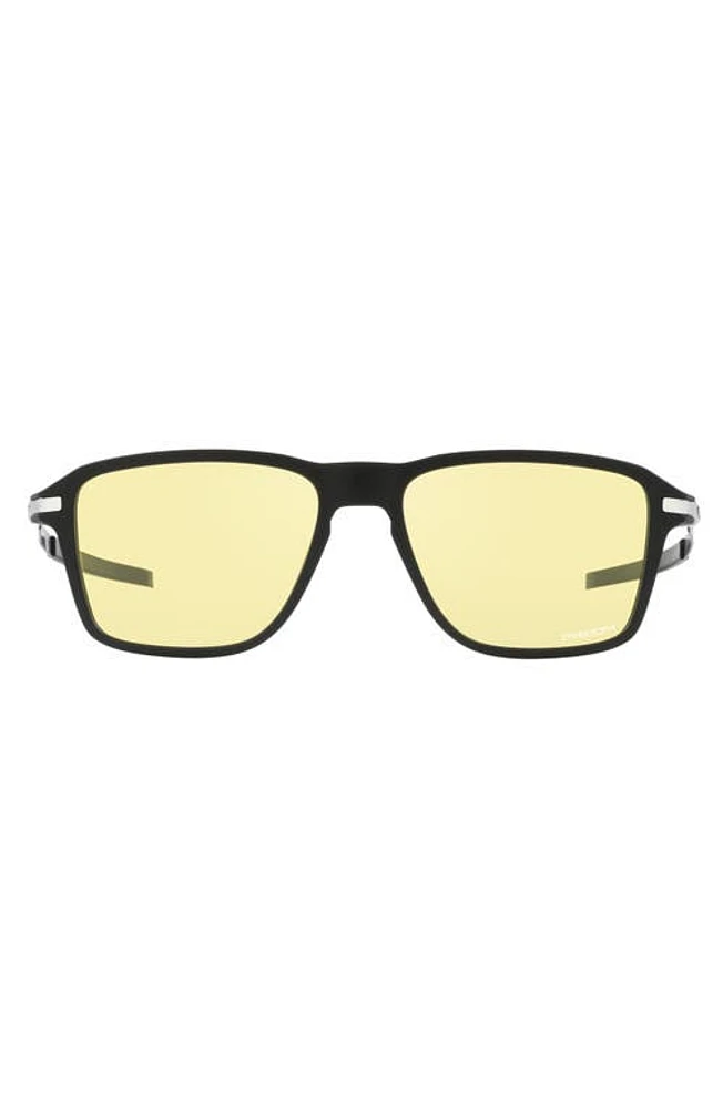 Oakley Wheel House 54mm Square Sunglasses in Matte Black at Nordstrom