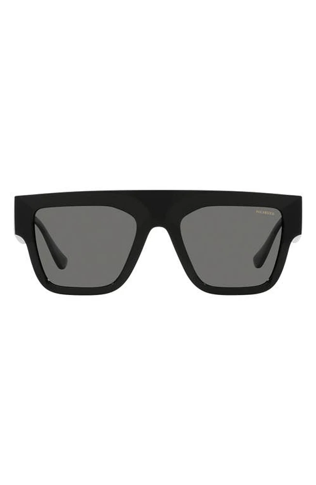 Versace 53mm Square Sunglasses in Black at Nordstrom