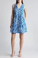 Chelsea28 Print Sleeveless Tiered Dress at Nordstrom,