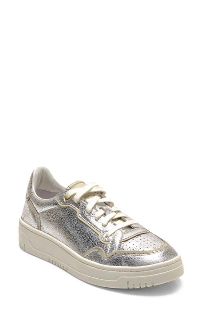 Free People Thirty Love Court Sneaker Silver at Nordstrom,