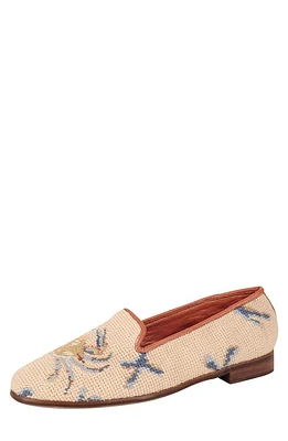 ByPaige BY PAIGE Needlepoint Crab Flat Tan at Nordstrom,