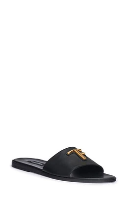 TOM FORD Brighton Slide Sandal Black at Nordstrom,