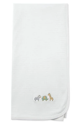 Little Me Safari Cotton Blanket in Ivory at Nordstrom