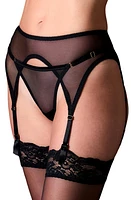 JOURNELLE Odette Classic Mesh Garter Belt at Nordstrom,