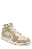 Air Jordan 1 Mid Basketball Sneaker Legend Brown/Khaki/Phantom at Nordstrom,