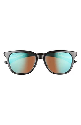 Smith Roam 53mm Polarized Square Sunglasses in Black/Chromapop Opal at Nordstrom