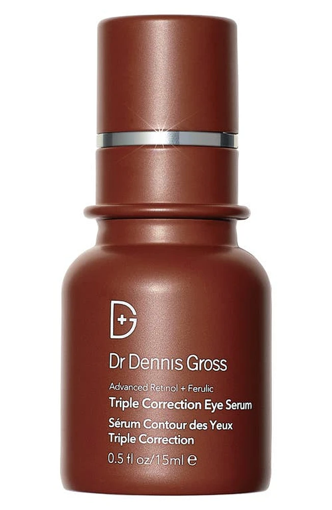 Dr. Dennis Gross Skincare Advanced Retinol + Ferulic Triple Correction Eye Serum at Nordstrom