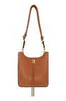 Rebecca Minkoff Medium Darren North/South Leather Shoulder Bag in Caramello at Nordstrom