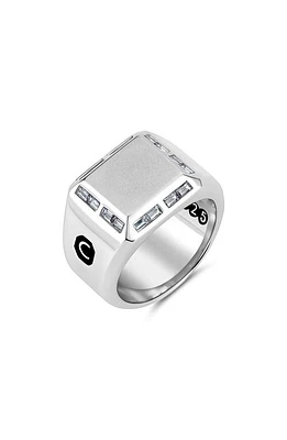 Crislu Men's Signet Ring Silver at Nordstrom,