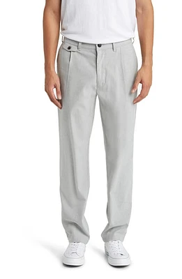 Rails Marcellous Flat Front Twill Pants Soft Grey Melange at Nordstrom,