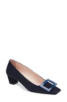 Roger Vivier Belle Pump Navy Blue at Nordstrom,