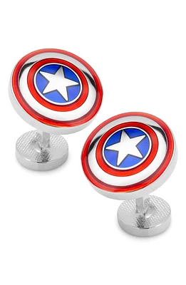 Cufflinks, Inc. Captain America Cuff Links in Multi at Nordstrom