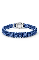 LAGOS Blue Caviar Ceramic Rope Bracelet in Ultramarine at Nordstrom, Size 7