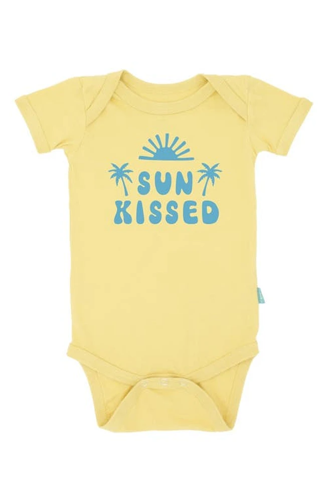 Feather 4 Arrow Sun Kissed Cotton Graphic Bodysuit Sunshine at Nordstrom,