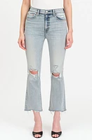 DAZE Shy Girl High Waist Crop Flare Jeans at Nordstrom,