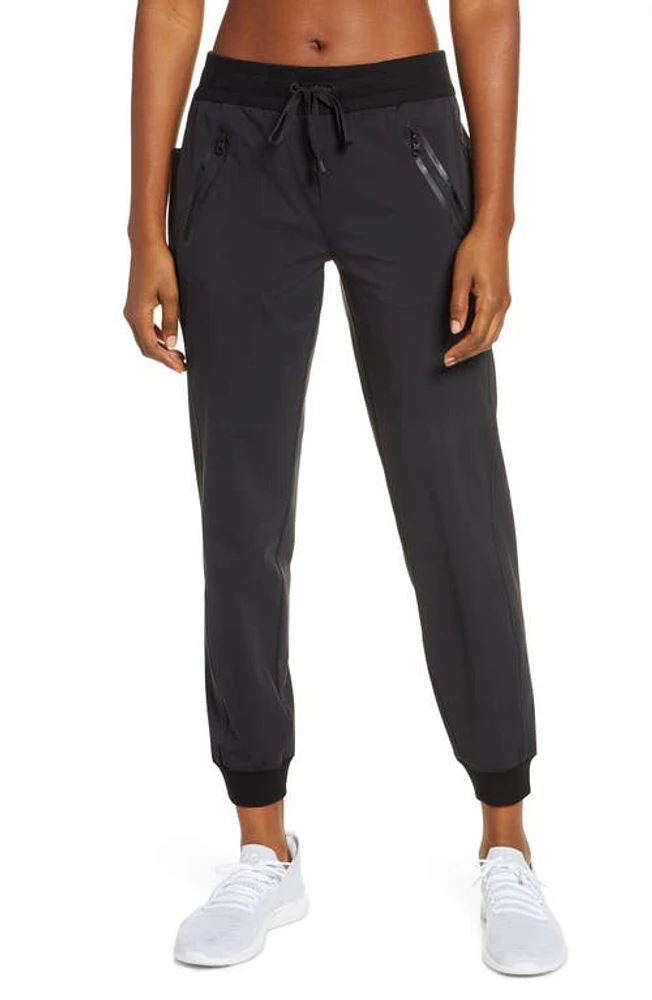 Blanc Noir New Getaway Jogger Pants in Black at Nordstrom, Size Small