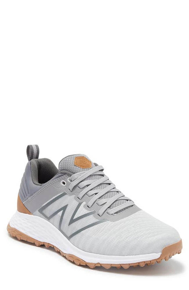 NEW BALANCE Golf Fresh Foam Contend v2 Shoe Grey /Charcoal at Nordstrom,