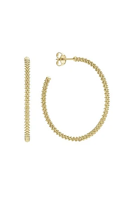 LAGOS Caviar Hoop Earrings in Gold at Nordstrom