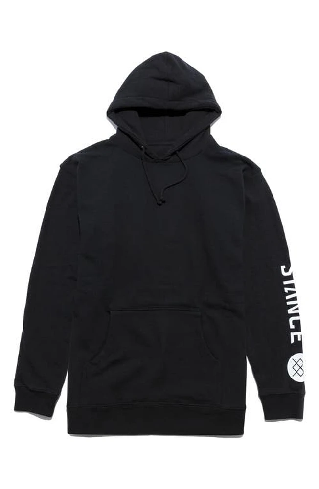 Stance Icon Pullover Hoodie Black at Nordstrom,