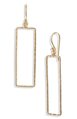 ki-ele Lila Linear Drop Earrings in Gold at Nordstrom