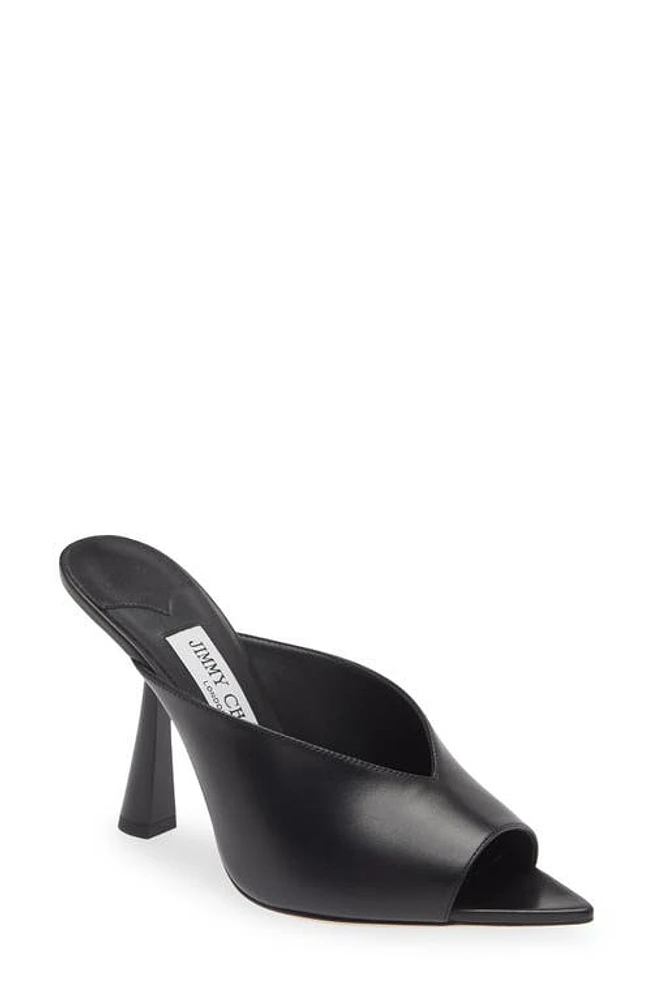 Jimmy Choo Maryanne Pointed Toe Sandal Black at Nordstrom,