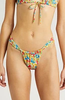 MONTCE x Liberty London Sandra Floral Print Bikini Bottoms in Poppy And Daisy at Nordstrom, Size X-Large