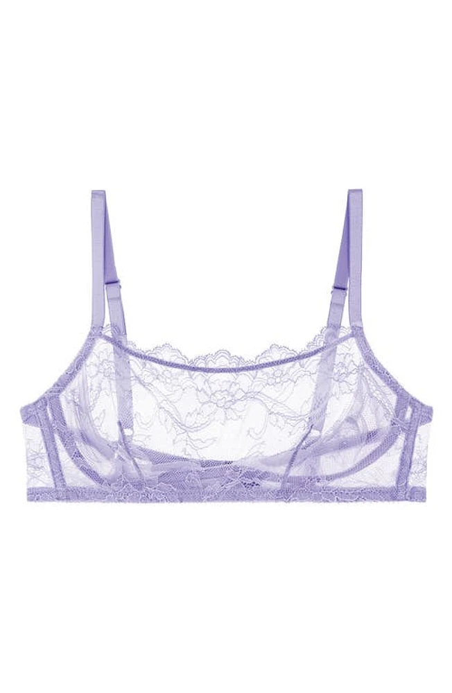 JOURNELLE Anais Bralette in Lavander at Nordstrom, Size Medium