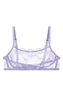 JOURNELLE Anais Bralette in Lavander at Nordstrom, Size Medium