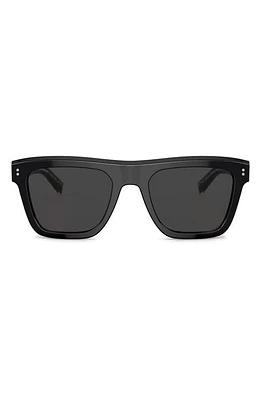 Dolce & Gabbana 52mm Square Sunglasses in Black at Nordstrom