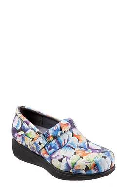 SoftWalk Meredith Sport Clog Tropical Flowers at Nordstrom,