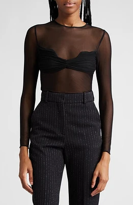 Mother of All Ellie Mesh Top Black at Nordstrom,