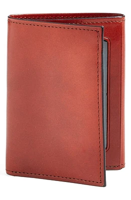 Bosca Old Leather Double ID Trifold Wallet in Cognac at Nordstrom