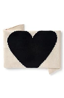 Domani Home Knit Baby Blanket in Black/Natural at Nordstrom